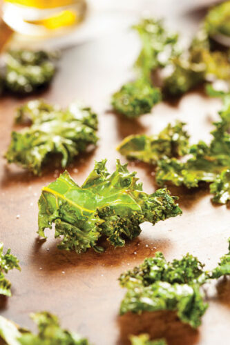 Baked Lemon-Kale Chips Recipe